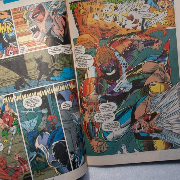 Lot of 5 X-Force Comic Books 28 29 30 31 32 Marvel 1993 1994 Run 28-32 90s X - Picture 6 of 6